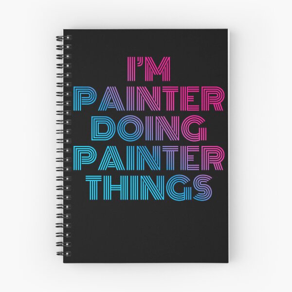 Item preview, I'm Painter Doing Painter Things Retro Neon designed and sold by SVPOD.