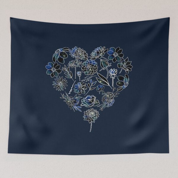 Item preview, Galaxy Flowers Pattern designed and sold by Yourfavshop600.