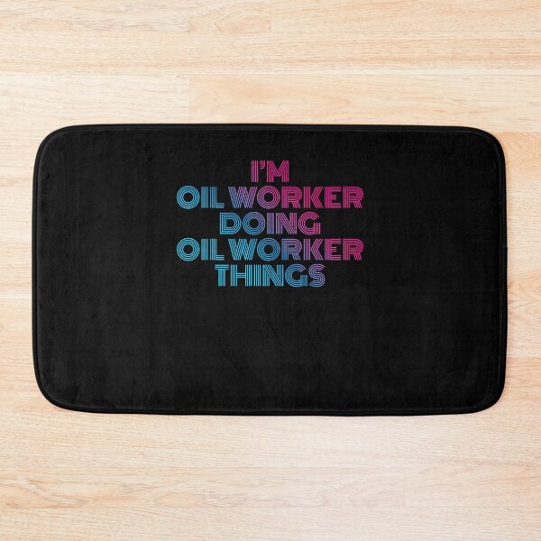 Item preview, I'm Oil worker Doing Oil worker Things Retro Neon designed and sold by SVPOD.