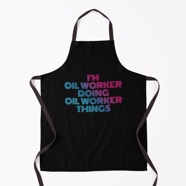 Item preview, I'm Oil worker Doing Oil worker Things Retro Neon designed and sold by SVPOD.