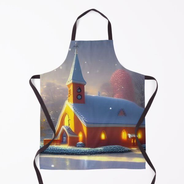 Item preview, Whimsical Christmas Chapel designed and sold by pinkal.