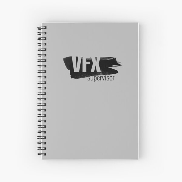VFX supervisor II. Visual Effects. Spiral Notebook
