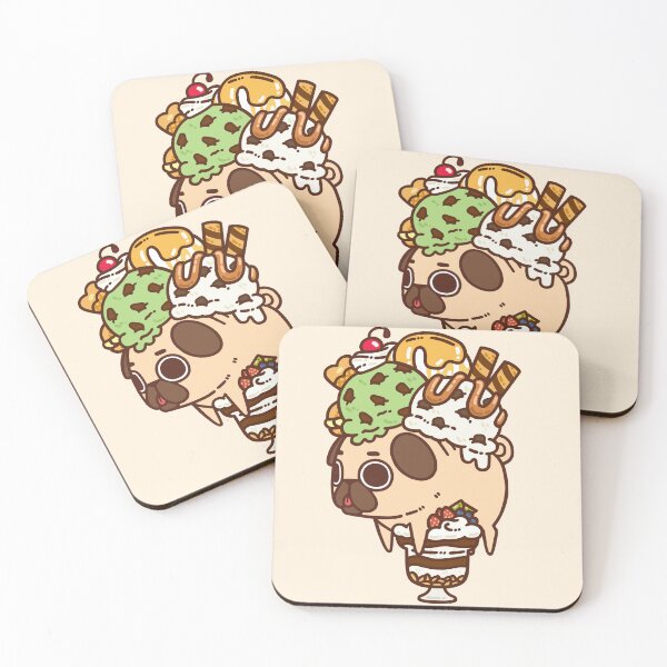 Item preview, Ice Cream Sundae Puglie designed and sold by Puglie Pug.