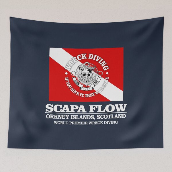 Item preview, Scapa Flow (best wrecks) designed and sold by curranmorgan.