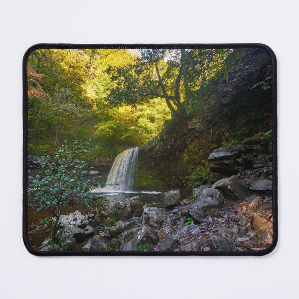 Item preview, Autumn at Sgwd Gwladys waterfall, Pontneddfechan, South Wales designed and sold by VnGphoto.