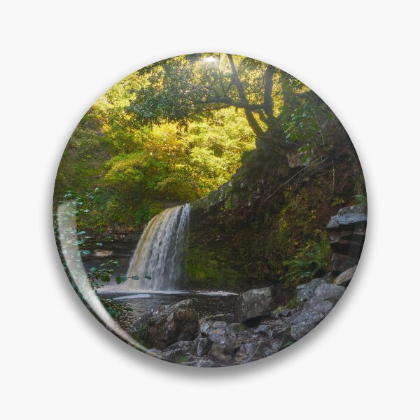 Item preview, Autumn at Sgwd Gwladys waterfall, Pontneddfechan, South Wales designed and sold by VnGphoto.