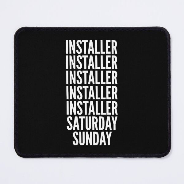 Item preview, installer saturday and sunday for installers designed and sold by SVPOD.