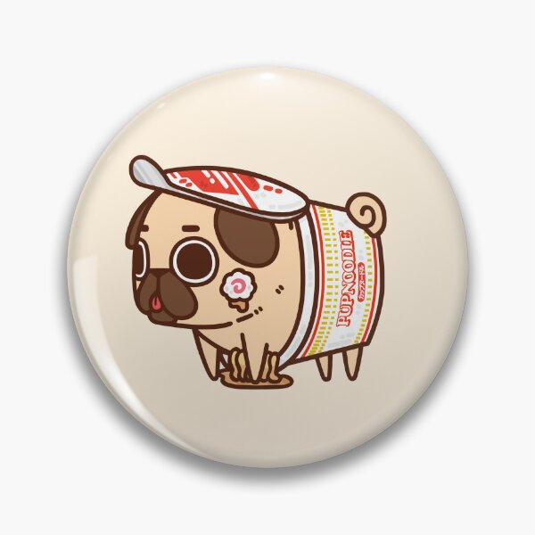 Item preview, Pup Noodle Puglie designed and sold by Puglie Pug.