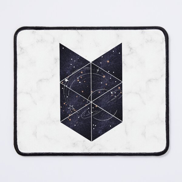 Item preview, Cielo nocturno - Patrón de mármol geométrico designed and sold by MindedInc.