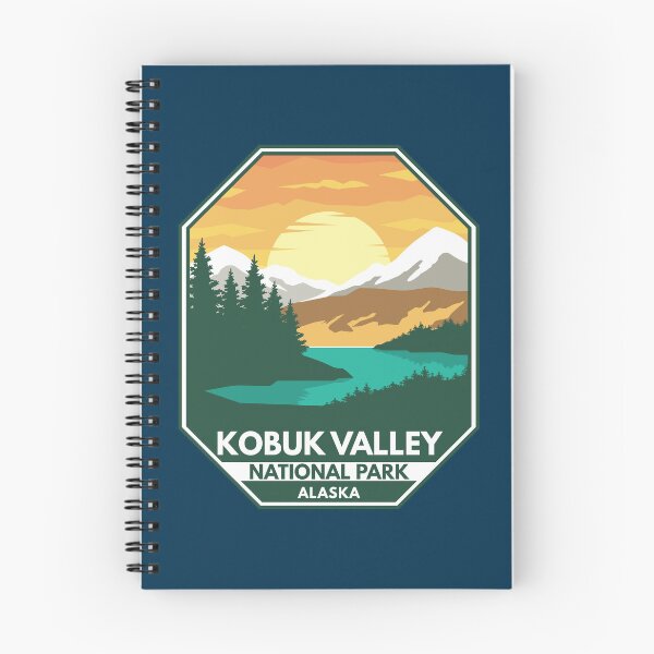 Item preview, Kobuk Valley National Park Minimal Retro Emblem designed and sold by KrisSidDesigns.