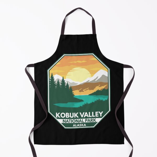 Item preview, Kobuk Valley National Park Minimal Retro Emblem designed and sold by KrisSidDesigns.
