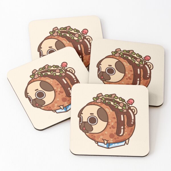 Item preview, Takoyaki Puglie designed and sold by Puglie Pug.