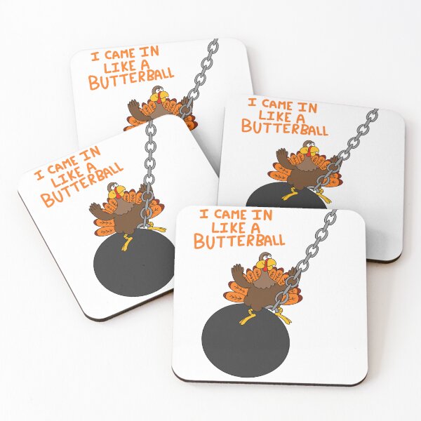 Item preview, “I Came In Like A Butterball” Thanksgiving Turkey designed and sold by lazylibracrafts.