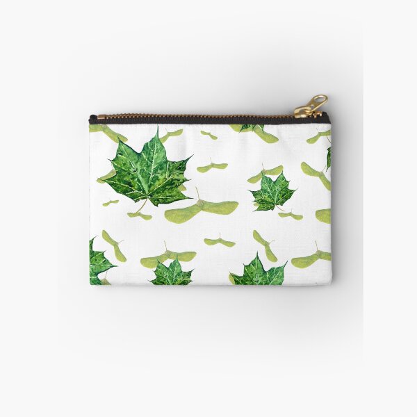 Item preview, Maple leaf helicopter a seamless pattern ornate designed and sold by Yana Mustafina | Boho Soulful Designs.