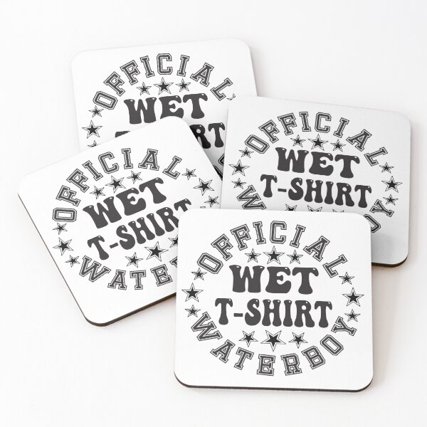 Item preview, Official Wet T-Shirt Water Boy Funny Contest with Ice Cold Water designed and sold by CharJens.