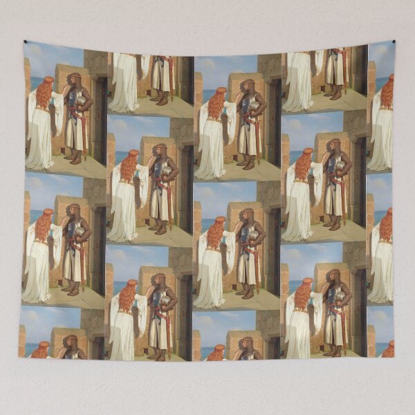 Item preview, The Shadow Edmund Blair Leighton designed and sold by TeeARTHY.