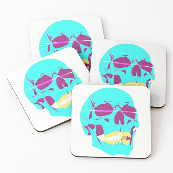 Item preview, Coloured skull designed and sold by RebelPurpleGirl.
