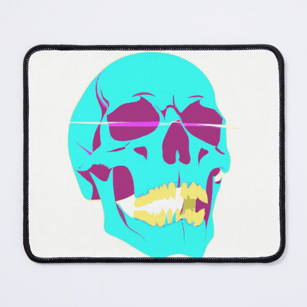 Item preview, Coloured skull designed and sold by RebelPurpleGirl.