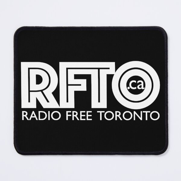 Item preview, RFTO - Radio Free Toronto White Logo designed and sold by highparkoutlet.