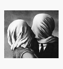 The Lovers Magritte Photographic Print