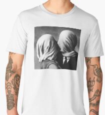 The Lovers Magritte Men's Premium T-Shirt