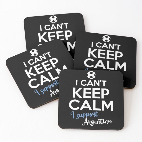 Item preview, I Can't Keep Calm I Support Argentina | Keep Calm And Support Argentina | Argentina Team lover designed and sold by AMINE  ★★★★★.