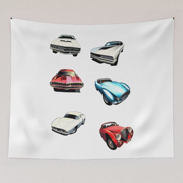 Item preview, Classic Sportscars 6 Sticker Pack designed and sold by BAYFAIRE.