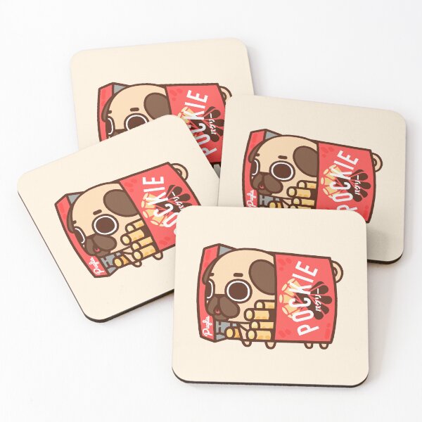 Item preview, Chocolate Pockie Puglie designed and sold by Puglie Pug.