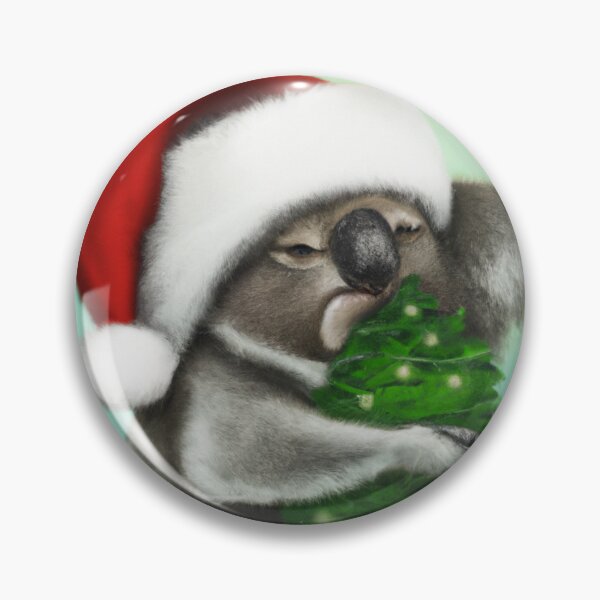 Artikelvorschau, Weihnachts-Koala entworfen und verkauft von elevatedPrints.