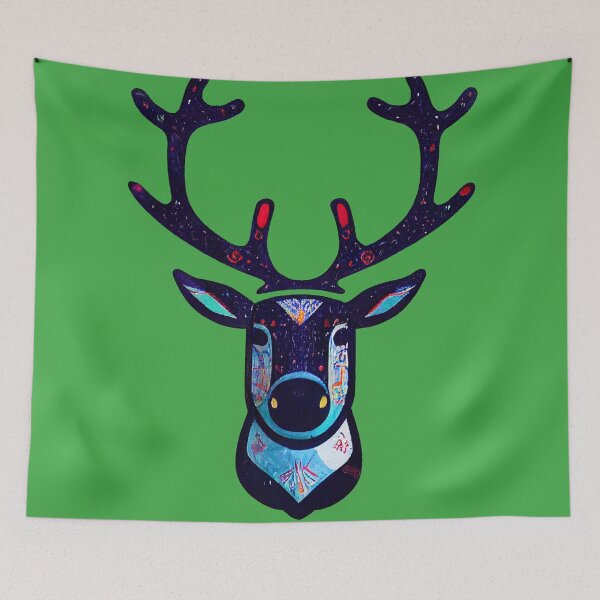 Item preview, Colored reindeer designed and sold by Nisyo.