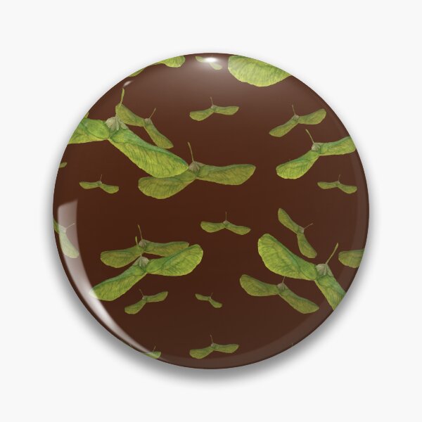 Artikelvorschau, Helicopter leaf seamless pattern  entworfen und verkauft von Yana Mustafina | Boho Soulful Designs.