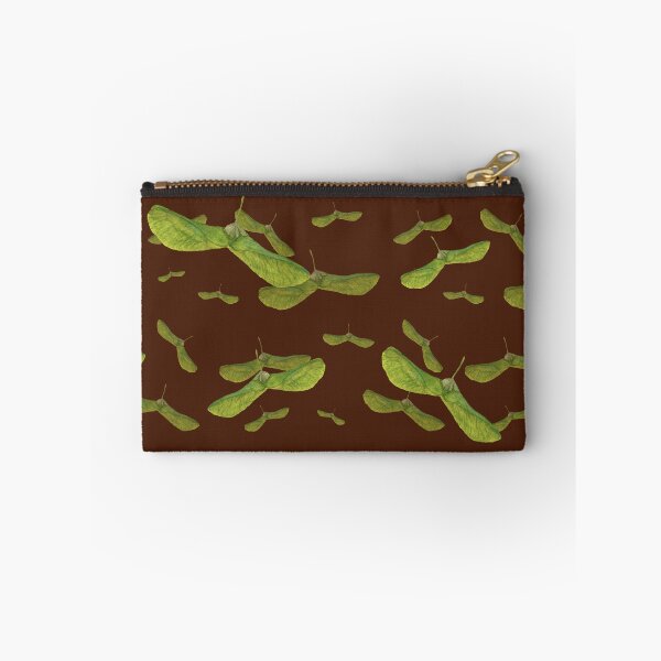 Item preview, Helicopter leaf seamless pattern  designed and sold by Yana Mustafina | Boho Soulful Designs.