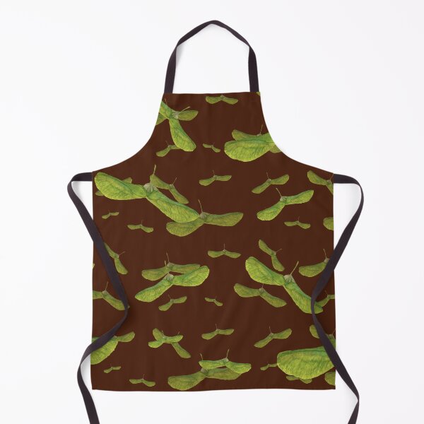 Item preview, Helicopter leaf seamless pattern designed and sold by Yana Mustafina | Boho Soulful Designs.