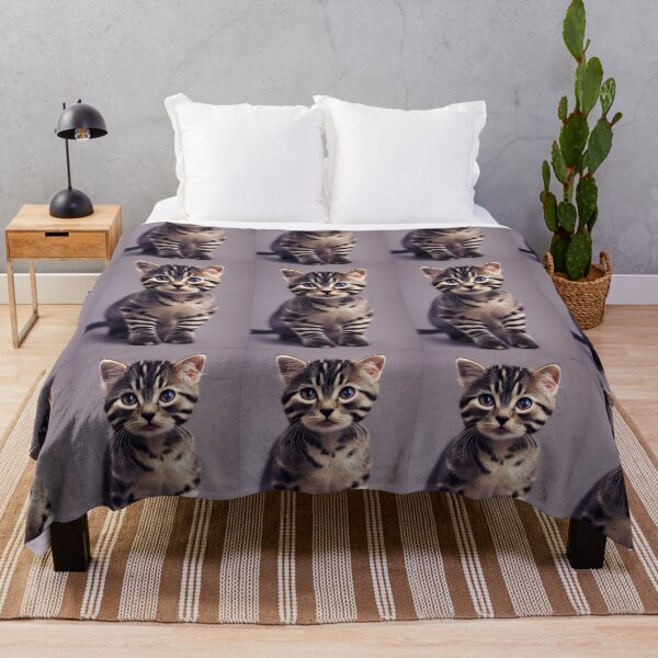 Item preview, American Shorthair kitten designed and sold by inkMortar.