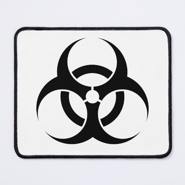 Item preview, Black Biohazard symbol biological danger designed and sold by Dreamakerstudio.