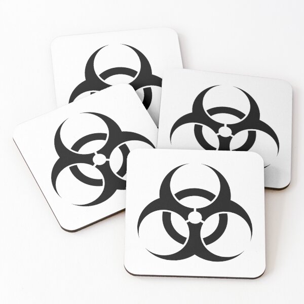 Item preview, Black Biohazard symbol biological danger designed and sold by Dreamakerstudio.