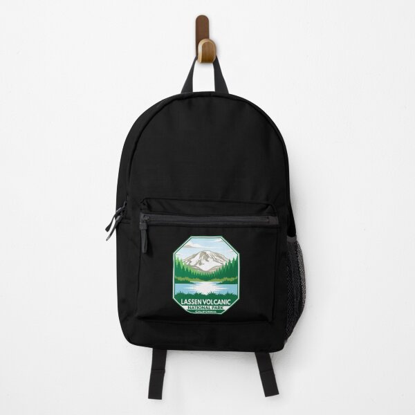 Item preview, Lassen Volcanic National Park Minimal Retro Emblem designed and sold by KrisSidDesigns.