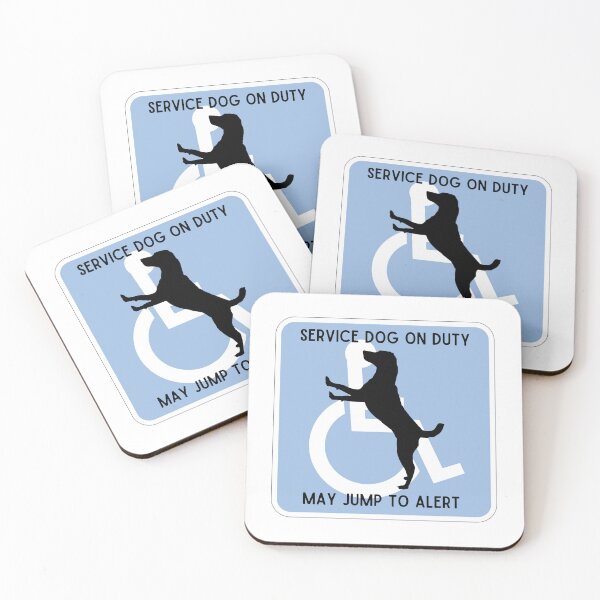 Item preview, Service Dog May Jump to Alert  designed and sold by Tito & Handler.