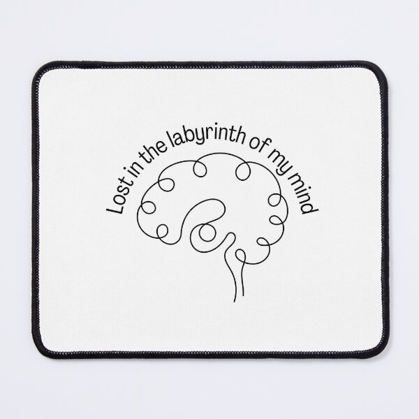 Item preview, lost in the labyrinth of my mind designed and sold by BloompodDesigns.