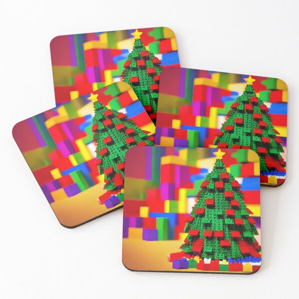 Item preview, Building Blocks Christmas Tree designed and sold by Eline Art.