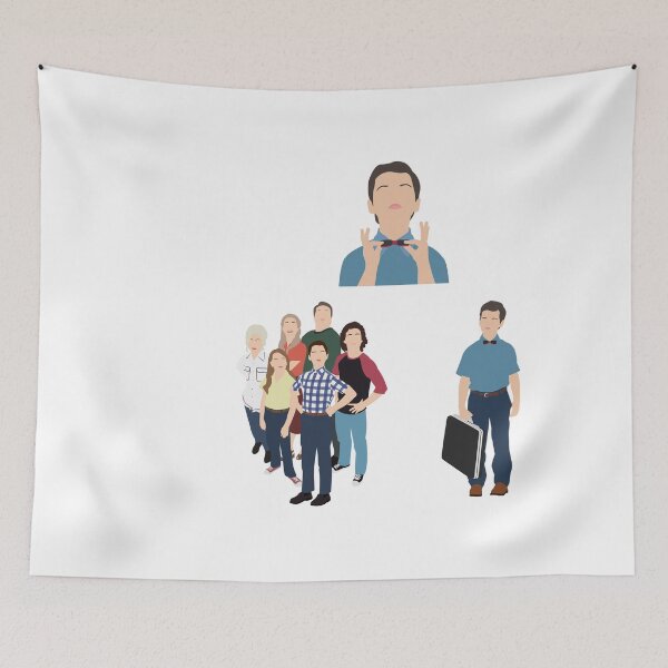 Item preview, Young Sheldon Sticker Pack designed and sold by TvDoodles.