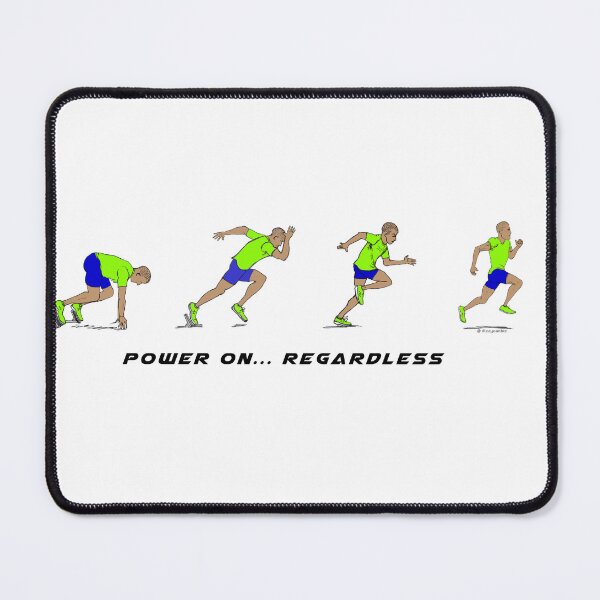 Item preview, Sprinter - power on... regardless designed and sold by dizzycatbiz.
