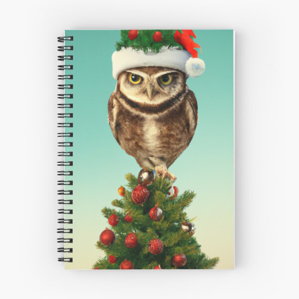 Artikelvorschau, Weihnachtseule entworfen und verkauft von elevatedPrints.