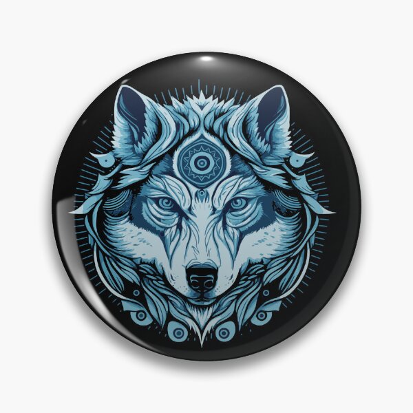 Item preview, Spiritwolf Wolf Design 1 by ai.miilk designed and sold by ai-miilk.