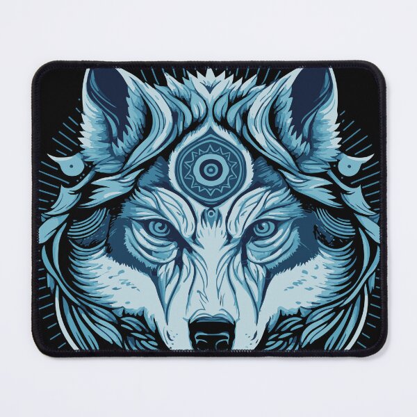Item preview, Spiritwolf Wolf Design 1 by ai.miilk designed and sold by ai-miilk.