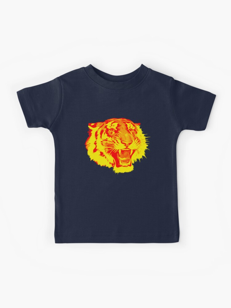 Thumbnail 1 of 2, Kids T-Shirt, Circus Tiger designed and sold by monsterplanet.