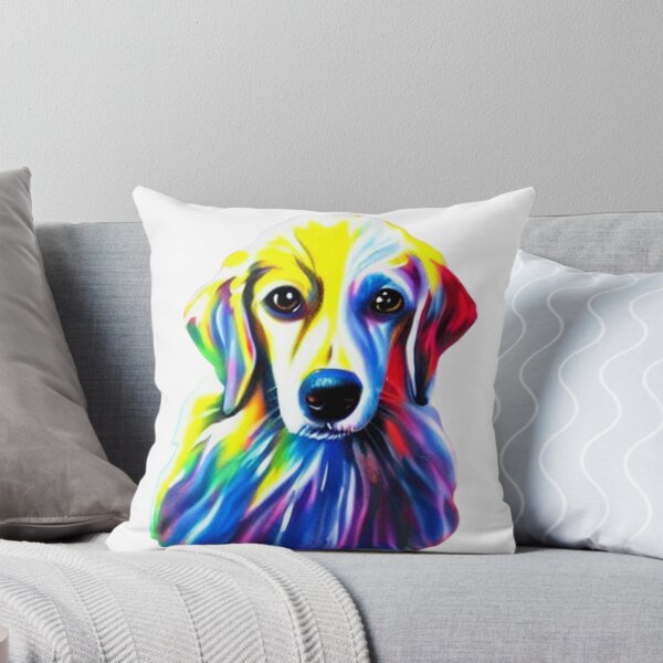 Item preview, abstract dog designed and sold by ArtDesignUSA.