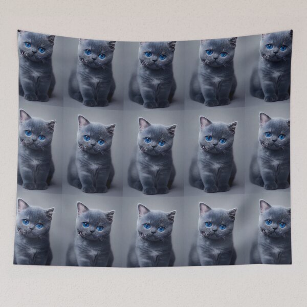 Item preview, British Shorthair kitten designed and sold by inkMortar.