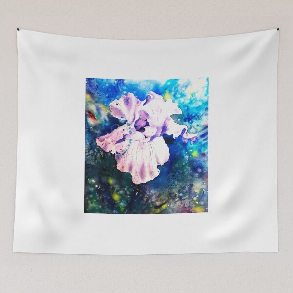 Item preview, Watercolor painting of Iris designed and sold by KatasArt.