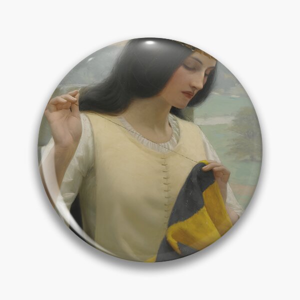 Item preview, Stitching The Standard (1911) Edmund Blair Leighton designed and sold by TeeARTHY.